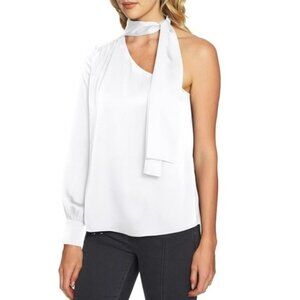 Women's 1.State Tie Neck One-Shoulder Top